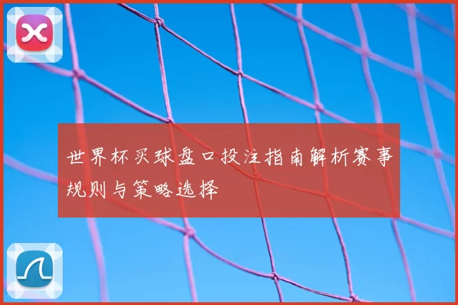 世界杯买球盘口投注指南解析赛事规则与策略选择